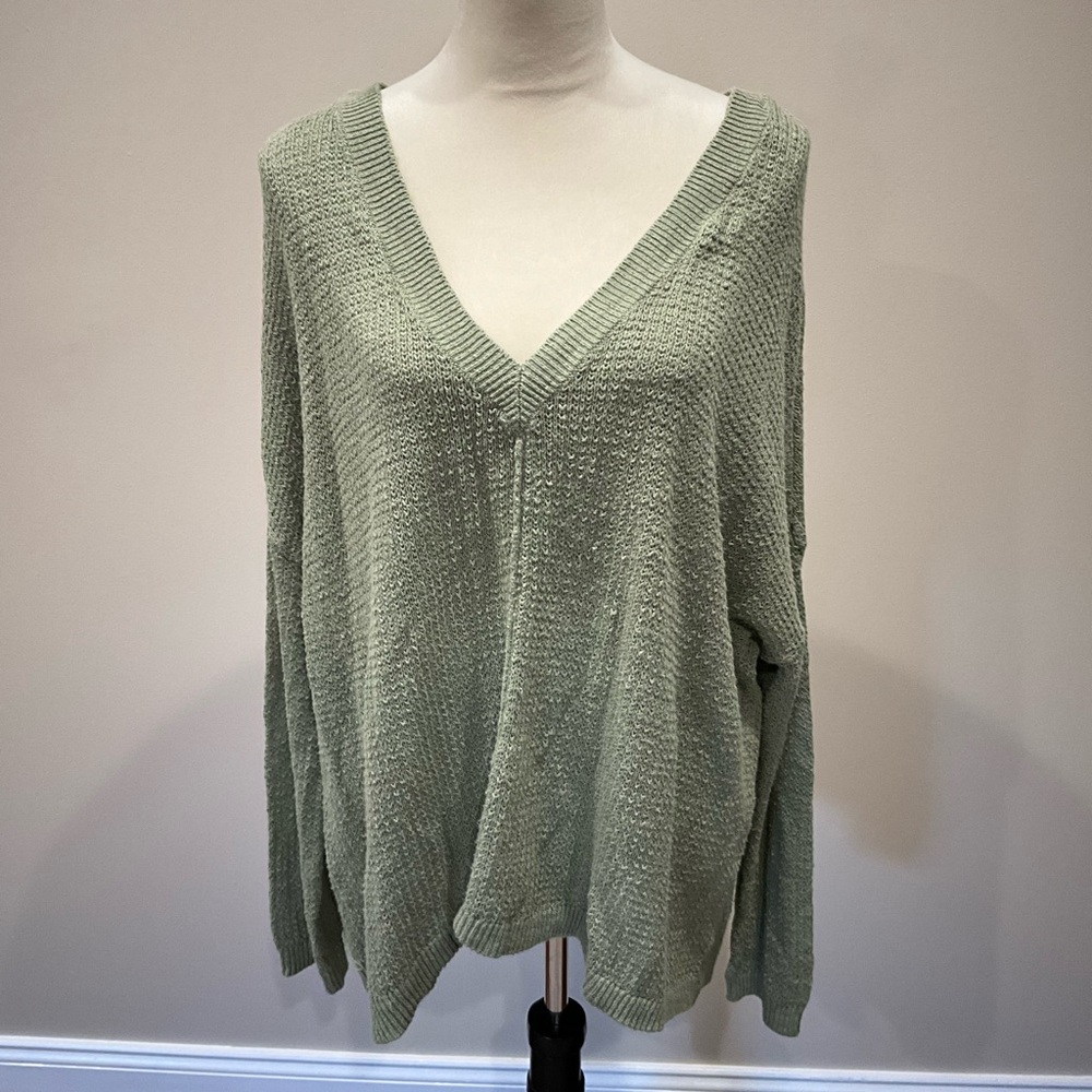 Aerie V-Neck Sweater - Size XL